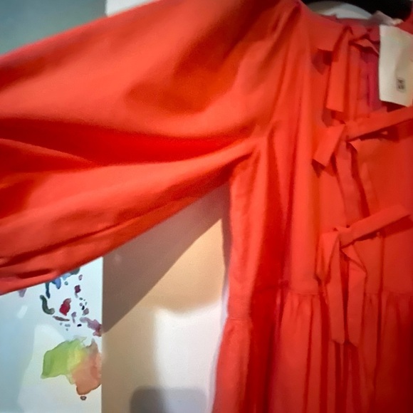 Cinq à Sept Lynn Tiered Puff Sleeve Dress NWT - Picture 9 of 9